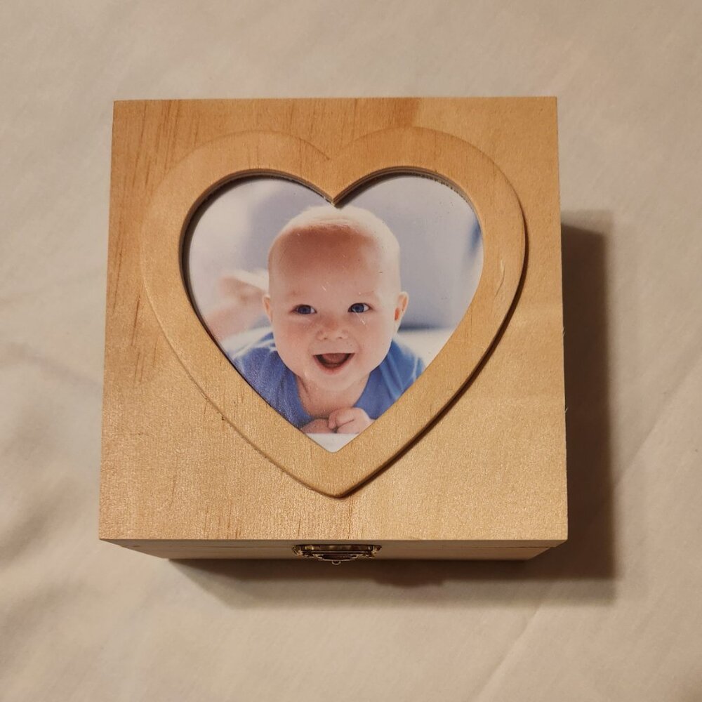 Finish Yourself Wood Keepsake Box